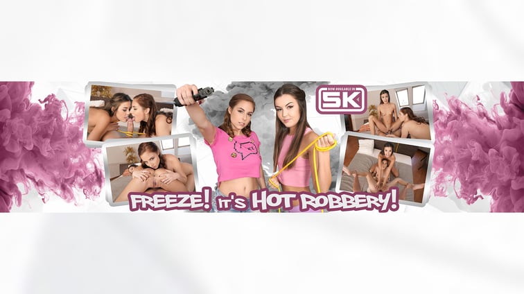 Freeze! It's Hot Robbery! Teens Steal Your Cum Antonia Sainz, Cindy Shine RealJamVR vr porn video