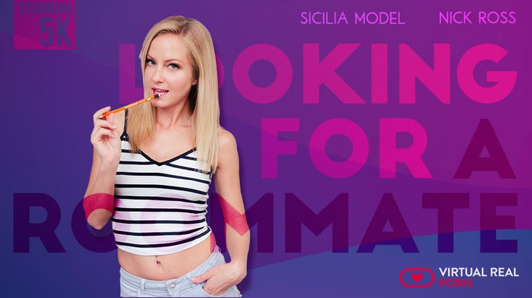 Looking For A Roommate - Tiny Blonde Gets Fucked Sicilia Model Virtual Real Porn vr porn video