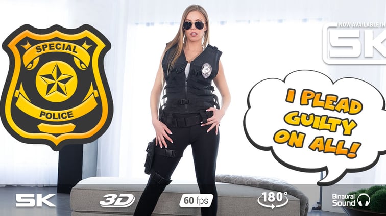 Special Police - Strip Search and More Britney Amber RealJamVR vr porn video