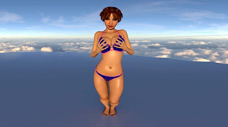 Ami Shows Off (CGI Ray-Traced Dance Moves)  SkinRays vr porn video