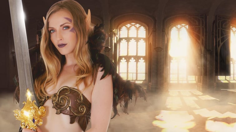 Whoresong Victory - Paladin Pleasure Karla Kush WhorecraftVR vr porn video