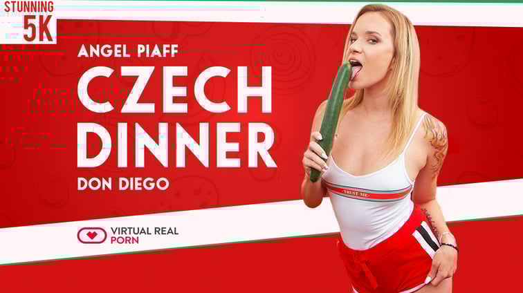 Czech Dinner - Angel Piaff Cooks Something Special Angel Piaff Virtual Real Porn vr porn video