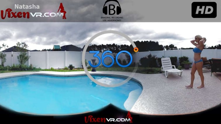 Babe Natasha In The Pool Natasha VixenVR vr porn video