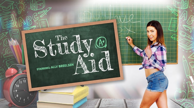 The Study Aid Ally Breelsen VRPFilms vr porn video