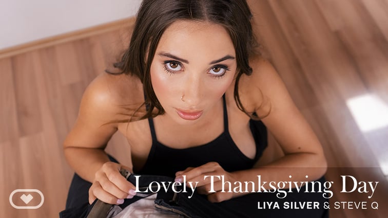 Lovely Thanksgiving Liya Silver Virtual Real Porn vr porn video