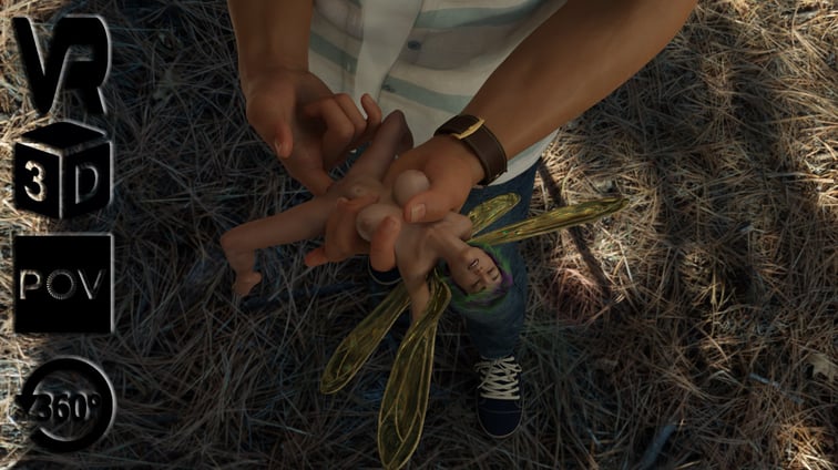 Fingering a Woodland Fairy  AMTVR vr porn video