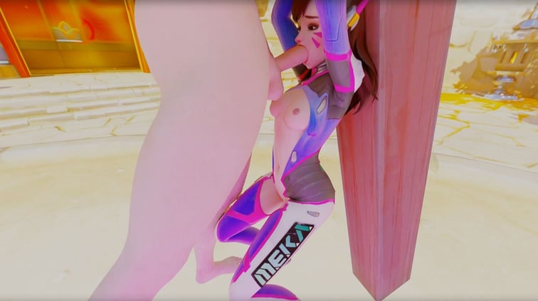 Overwatch - D.va facefucked (A XXX Parody)  LewdVROfficial vr porn video