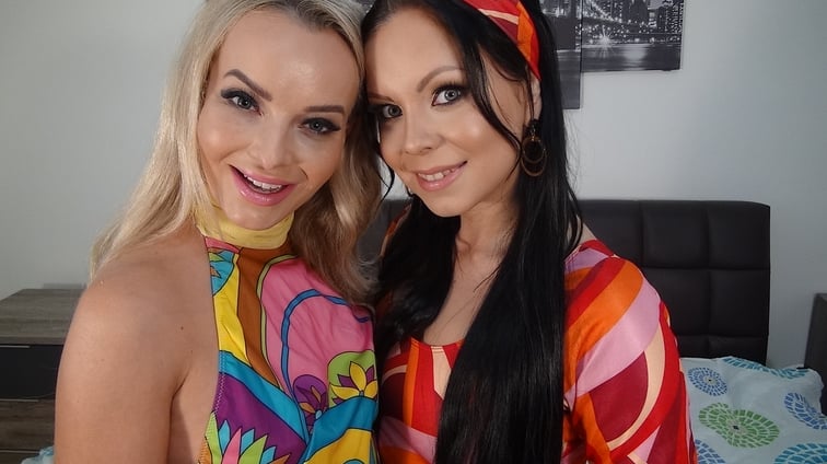 Victoria Pure And Julia Parker: Two Groovy Gals Julia Parker, Victoria Pure POV Central vr porn video