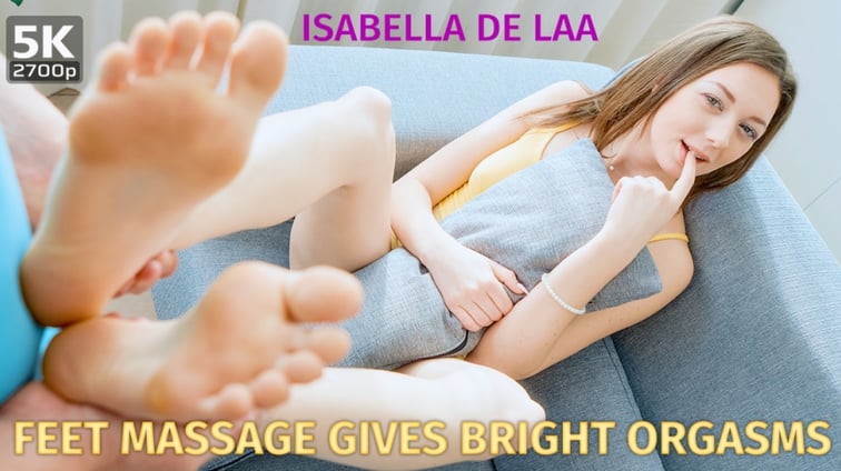 Feet Massage Gives Bright Orgasms Isabella De Laa TmwVRnet vr porn video