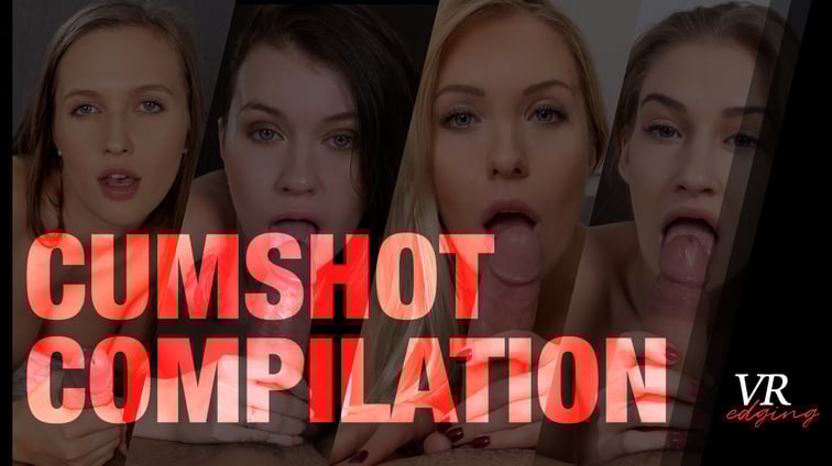 Cumshot Compilation from VRedging  VRedging vr porn video
