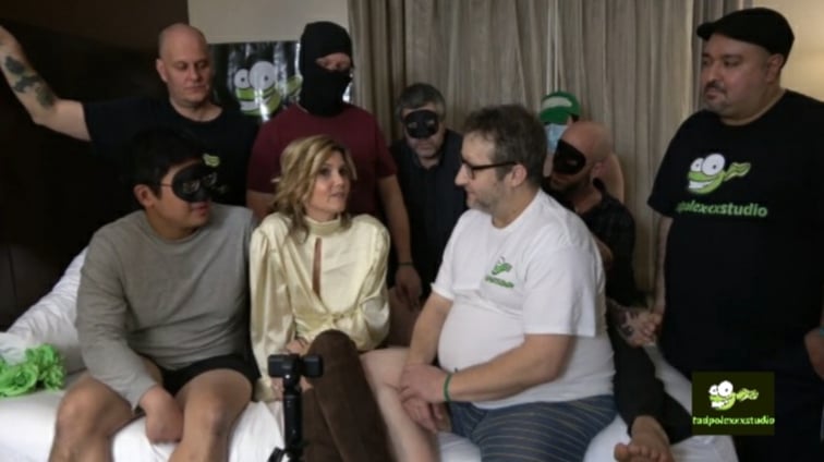 Mrs. Dawson Gangbang with Anal part 1 of 4 Mrs. Dawson TadPoleXXXStudio vr porn video