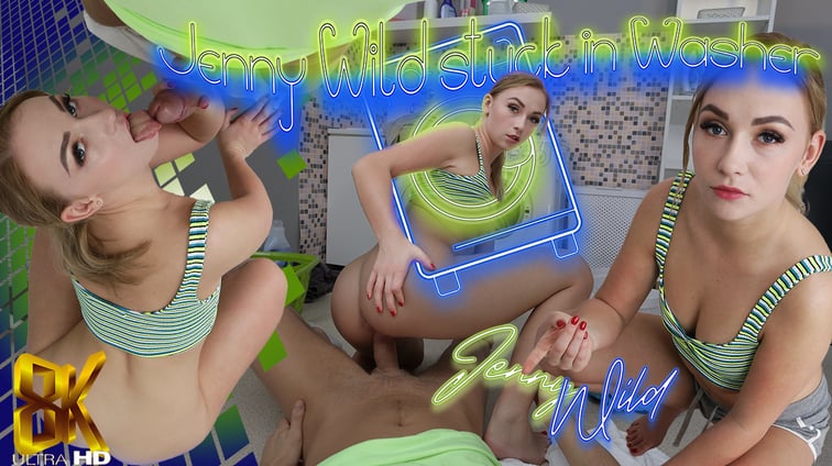 Stuck In Washer - Jenny Wild Jenny Wild Squeeze VR vr porn video