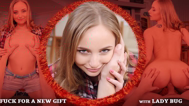 Fuck For A New Gift - Charming Blonde Angel Porno Lady Bug TmwVRnet vr porn video