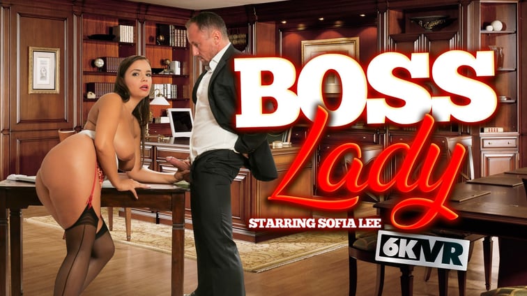 Boss Lady Sofia Lee StockingsVR vr porn video