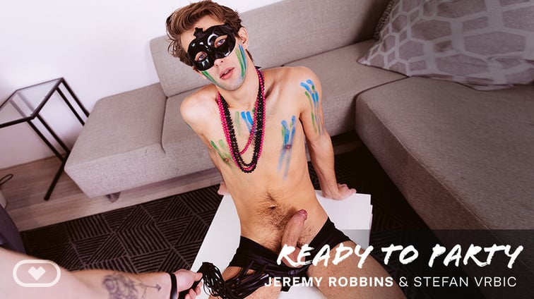 [Gay] Ready to Party Jeremy Robbins, Stefan Vrbic VirtualRealGay vr porn video
