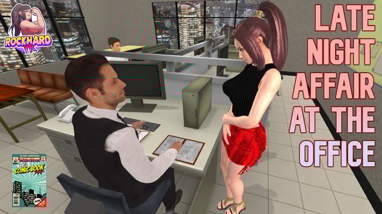 Late Night Affair At The Office VR porn game by RockHardVR