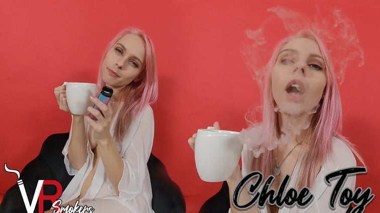 Chloe Toy - Vaping Chloe Toy VR Smokers vr porn video