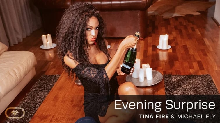Evening Surprise Tina Fire Virtual Real Porn vr porn video