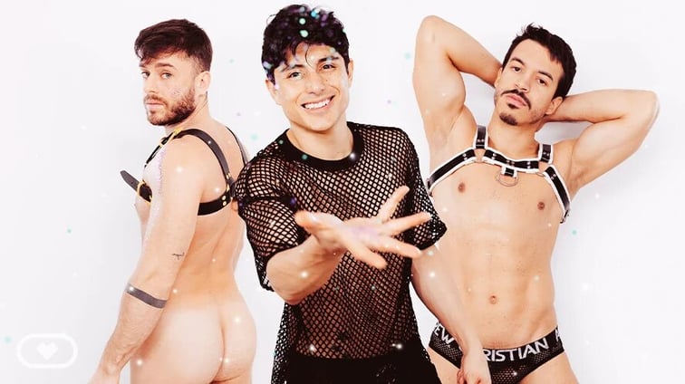 [Gay] Trio of Aces Jonathan Miranda, Ken Summers, Manuel Reyes VirtualRealGay vr porn video