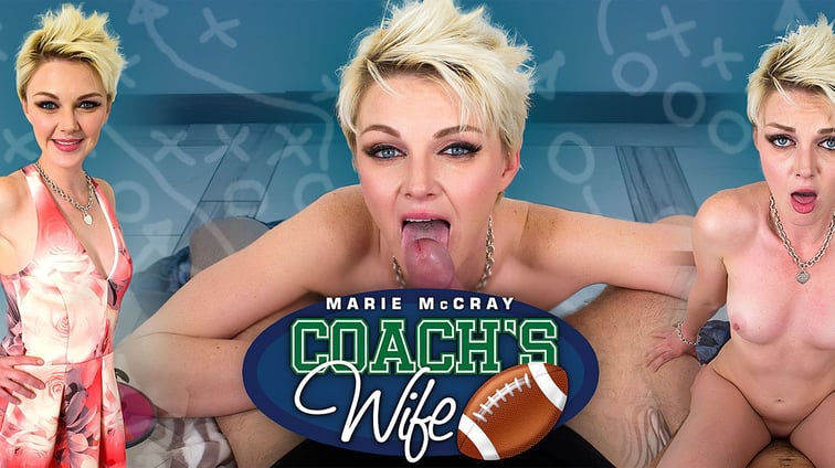 Coach's Wife - Digitally Remastered Marie McCray MILFVR vr porn video