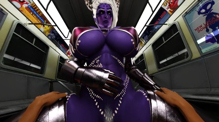 Original Character - Ticket to Ride Succubus DarkDreams vr porn video