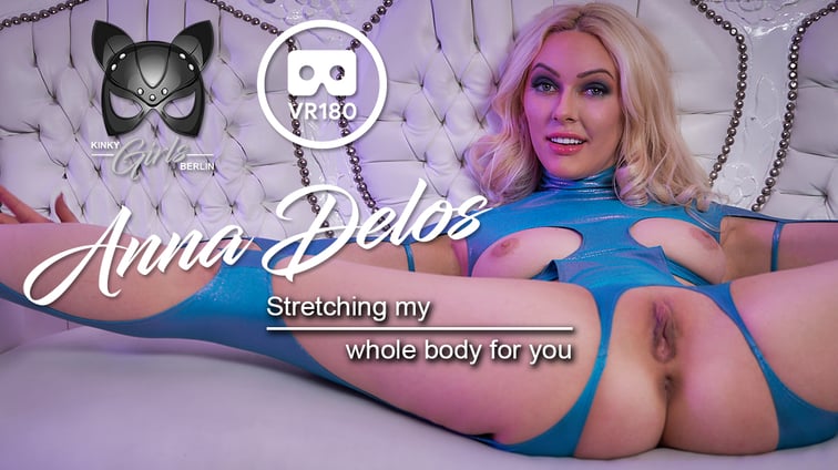 Stretching My Whole Body For You Anna Delos KinkyGirlsBerlin vr porn video