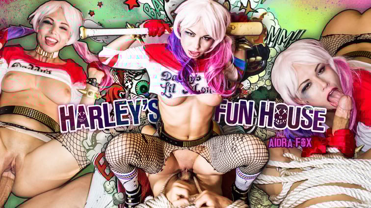 Harley's Fun House – Digitally Remastered Aidra Fox WANKZVR vr porn video