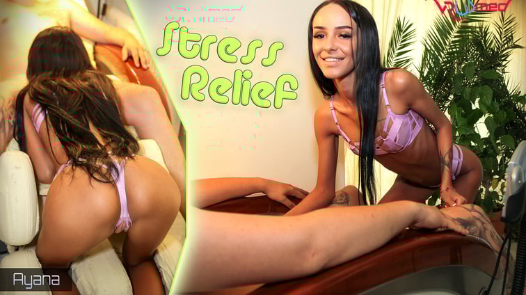 Stress Relief - Ayana Ayana Silk VRoomed vr porn video