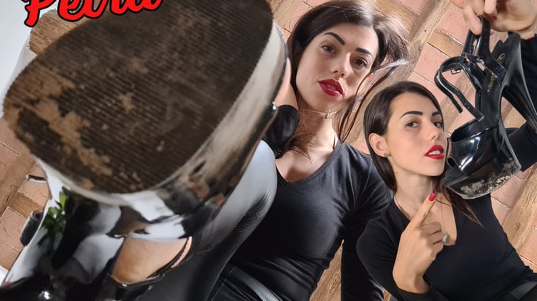 Wonderfully Gorgeous Petra Wants Her Slave To Lick The Dirty Soles Of Her Sexy Stilettos Petra VRFootFetish vr porn video
