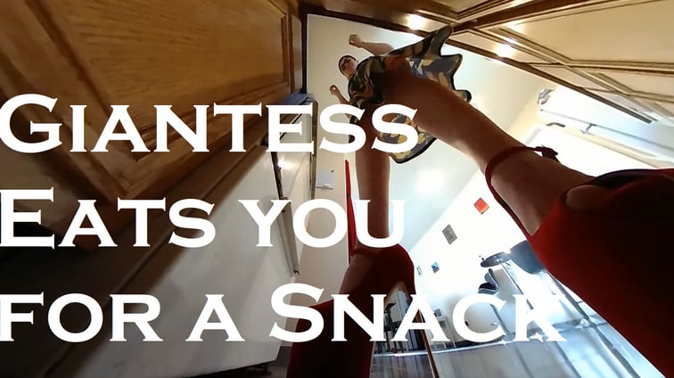 Giantess Eats you for a Snack Unaware Giantess Jane Judge vr porn video