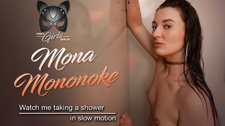 Watch Me Taking A Shower In Slow Motion Mona Mononoke KinkyGirlsBerlin vr porn video