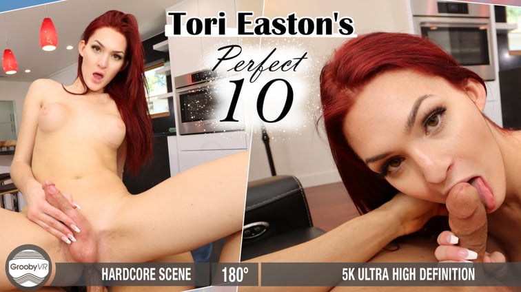 [Trans] Tori Easton's Perfect 10! Tori Easton GroobyVR vr porn video