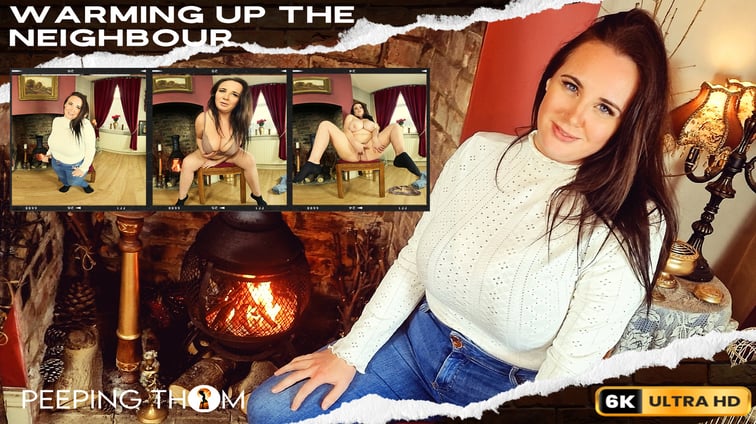 Warming Up The Neighbour Fluffy G Peeping Thom vr porn video