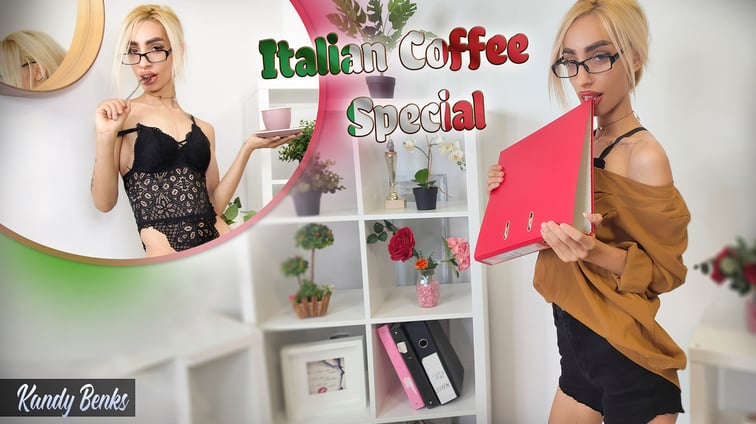 Italian Coffee Special - Kandy Benks Kandy Benks VRixxens vr porn video