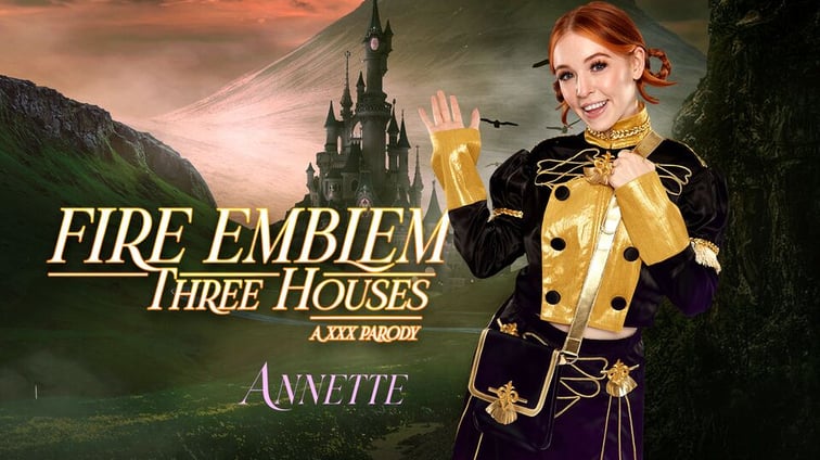 Fire Emblem Three Houses: Annette A XXX Parody Madi Collins VRCosplayX vr porn video