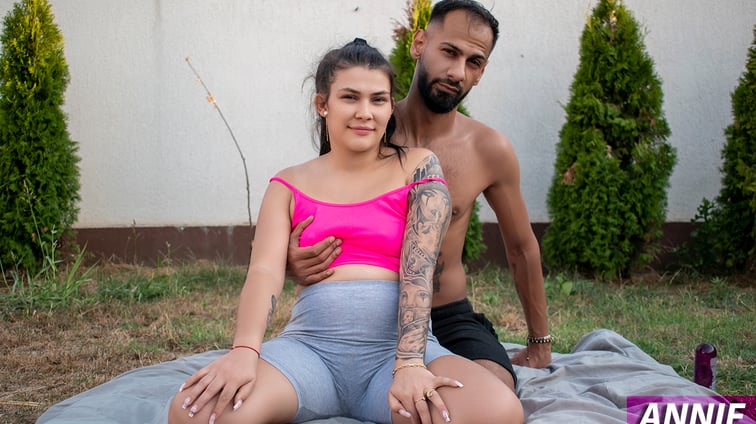 Petite Annie - This Petite Brunette Wants Her Anal Hole Drilled And Filled With Cum Petite Annie VRStars vr porn video