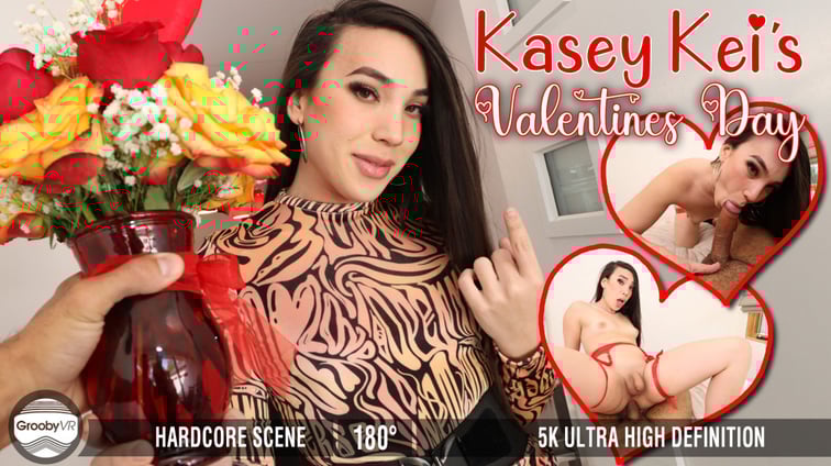 [Trans] Kasey Kei's Valentines Day! Kasey Kei GroobyVR vr porn video