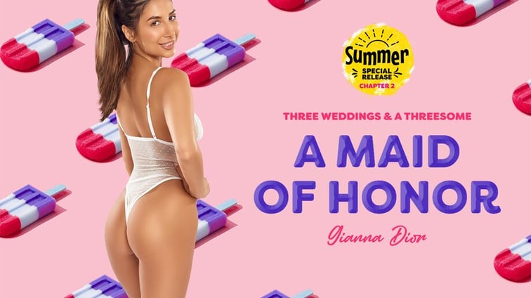A Maid of Honor: Summer Special Part II Gianna Dior BadoinkVR vr porn video