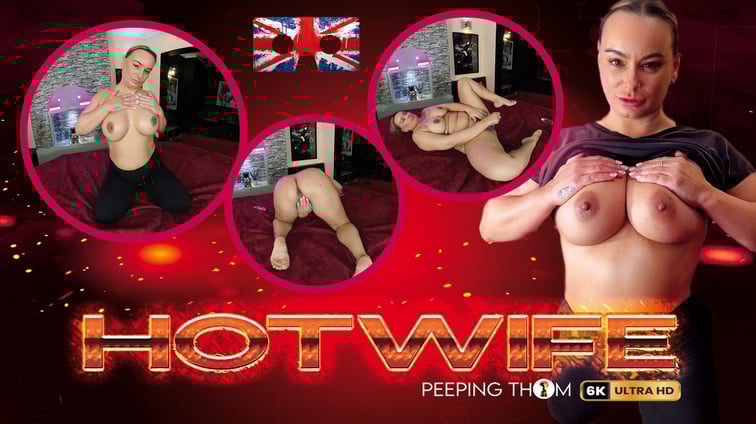 Home And Horny Eva May Peeping Thom vr porn video