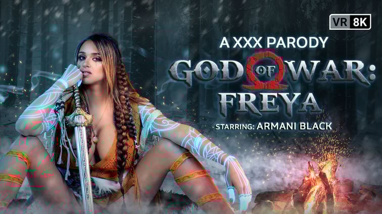 God Of War: Freya (A Porn Parody) Armani Black VR Conk vr porn video