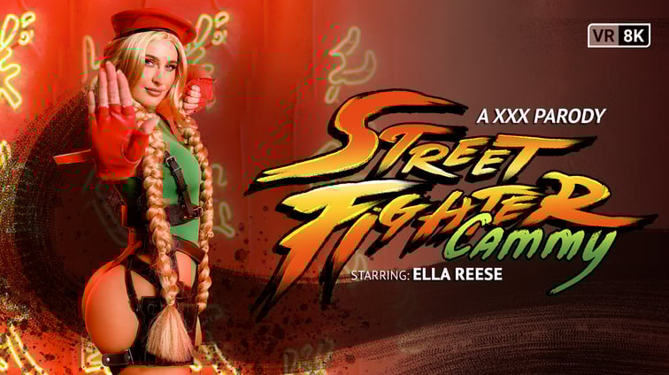 Street Fighter: Cammy (A XXX Parody) Ella Reese VR Conk vr porn video