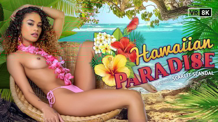 Hawaiian Paradise Scarlit Scandal VR Bangers vr porn video