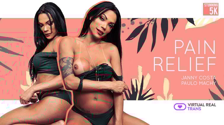[Trans] Pain Relief Jenny Costa VirtualRealTrans vr porn video