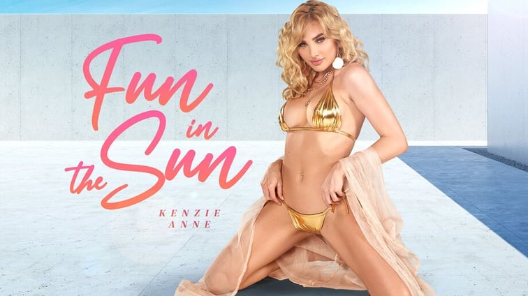 Fun in the Sun with Kenzie Anne Kenzie Anne BadoinkVR vr porn video