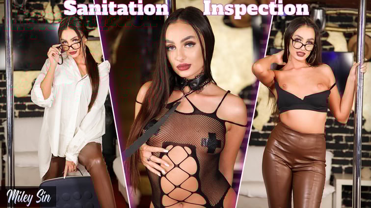 Sanitation Inspection - Miley Sin Miley Sin VRixxens vr porn video