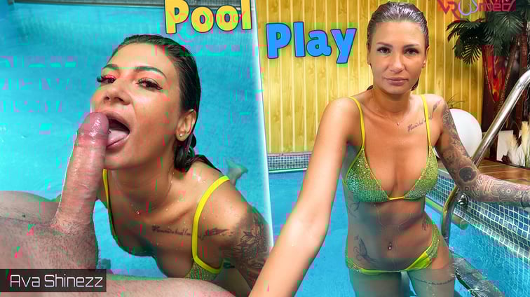 Pool Play - Ava Shinezz Ava Shinezz VRoomed vr porn video