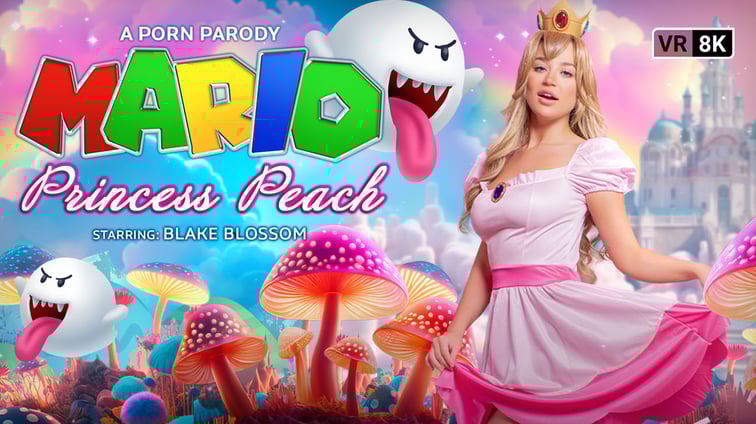 Mario: Princess Peach (VR Porn Parody) Blake Blossom VR Conk vr porn video