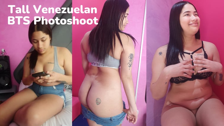 Tall Venezuelan BTS Photoshoot Luna Perri PLAYVR vr porn video