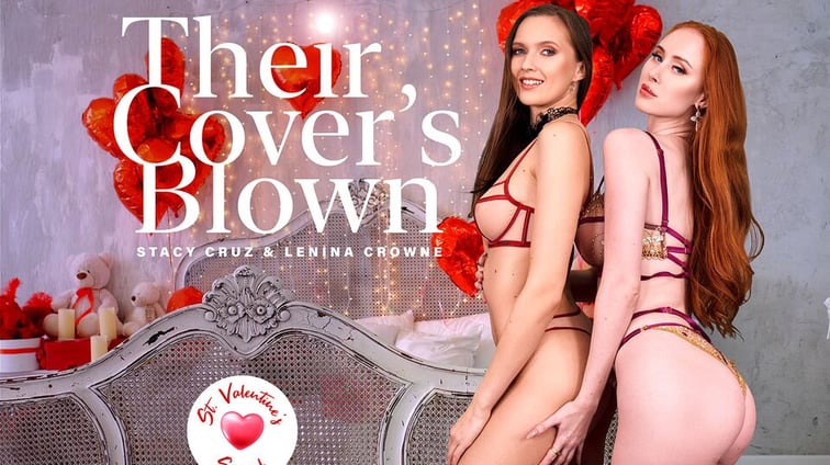 Their Cover's Blown Lenina Crowne, Stacy Cruz BadoinkVR vr porn video