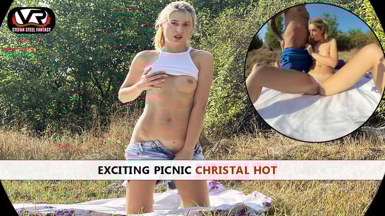 Exciting Picnic Christal Hot Christal Hot Stefan Steel Fantasy vr porn video
